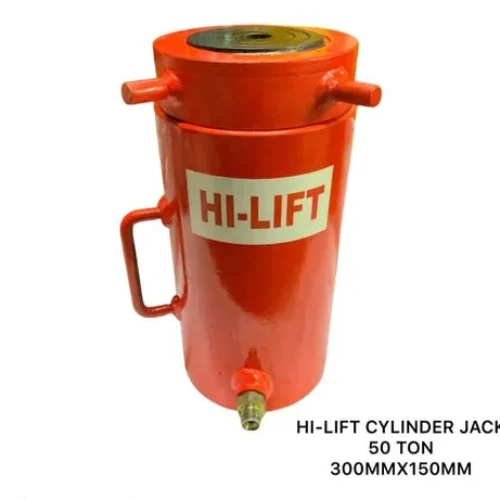 Red Hi- Lift Cyclinder Jack 50 Ton